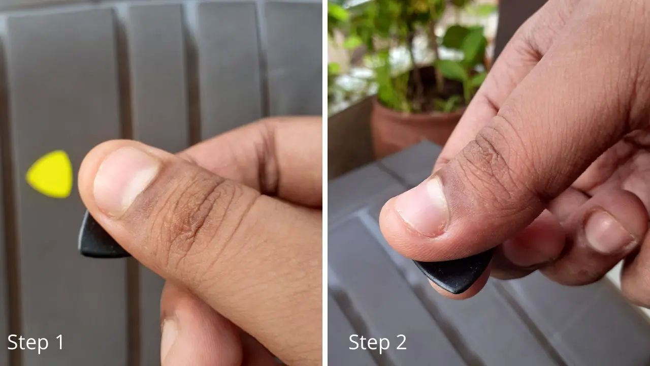 How To Hold A Guitar Pick The Ultimate Guide Pick Up The Guitar