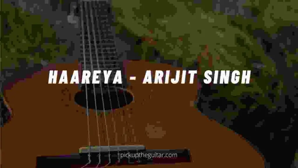 Haareya Guitar Chords with Strumming Pattern