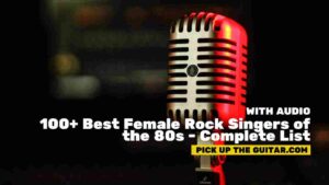 100+ Best Female Rock Singers of the 80s - Complete List - Pick Up The ...
