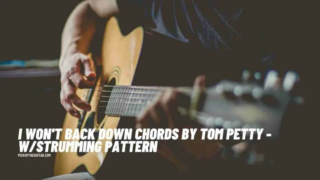 i-wont-back-down-chords