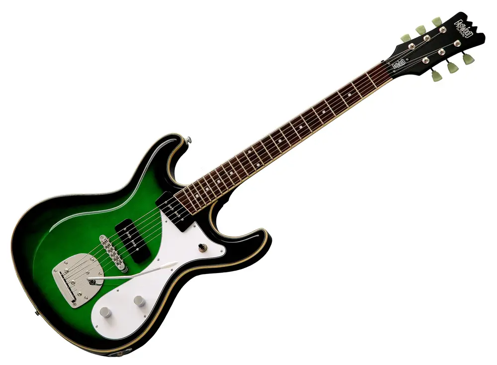 Eastwood Sidejack Baritone DLX (Greenburst)